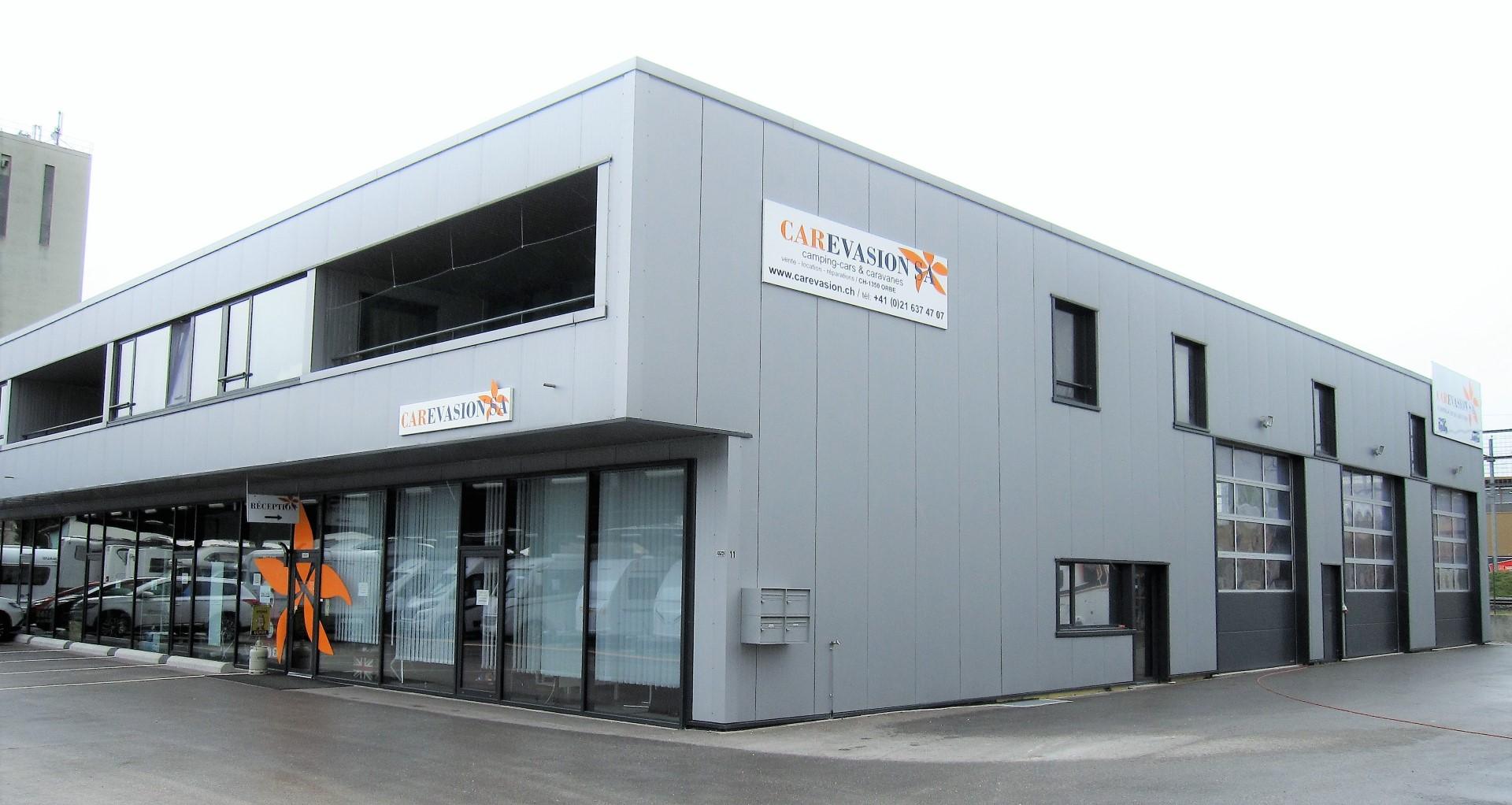 Atelier camping-car Carevasion à Orbe (Vaud)