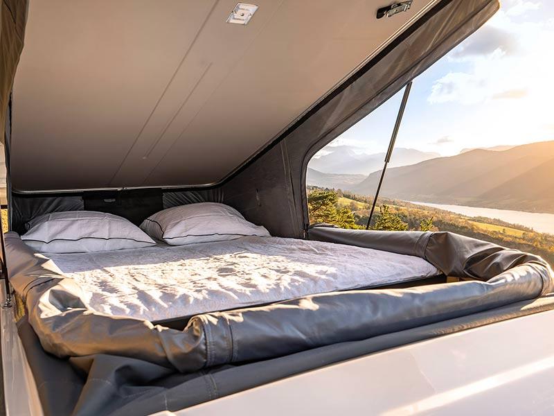 Lit panoramique vans Glénan à découvrir chez Carevasion en Suisse-Romande