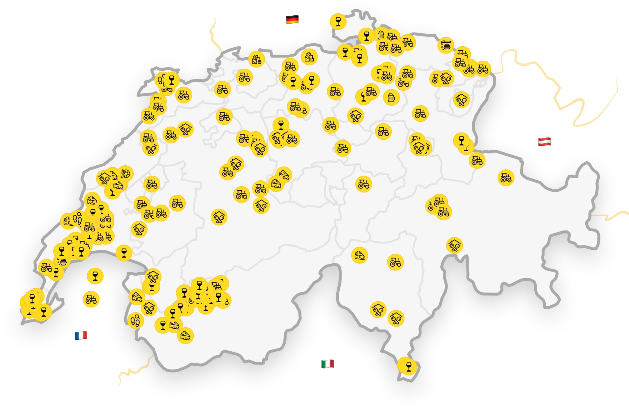Tous les emplacements PlaceToBee - camping à la ferme